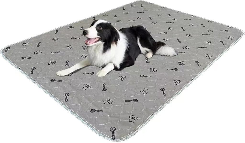 Peepeego Non-Slip Dog Pad 72"x72", Washable Pee Pad Waterproof for Training, Whelping