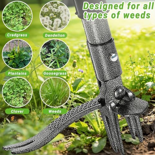 Weed Puller Tool for Garden Lawn Yard, 43.5"