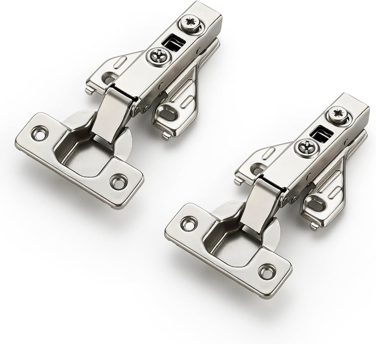 Ravinte Full Overlay Cabinet Door Hinges,105 Degree,2 Packs 1 Pair