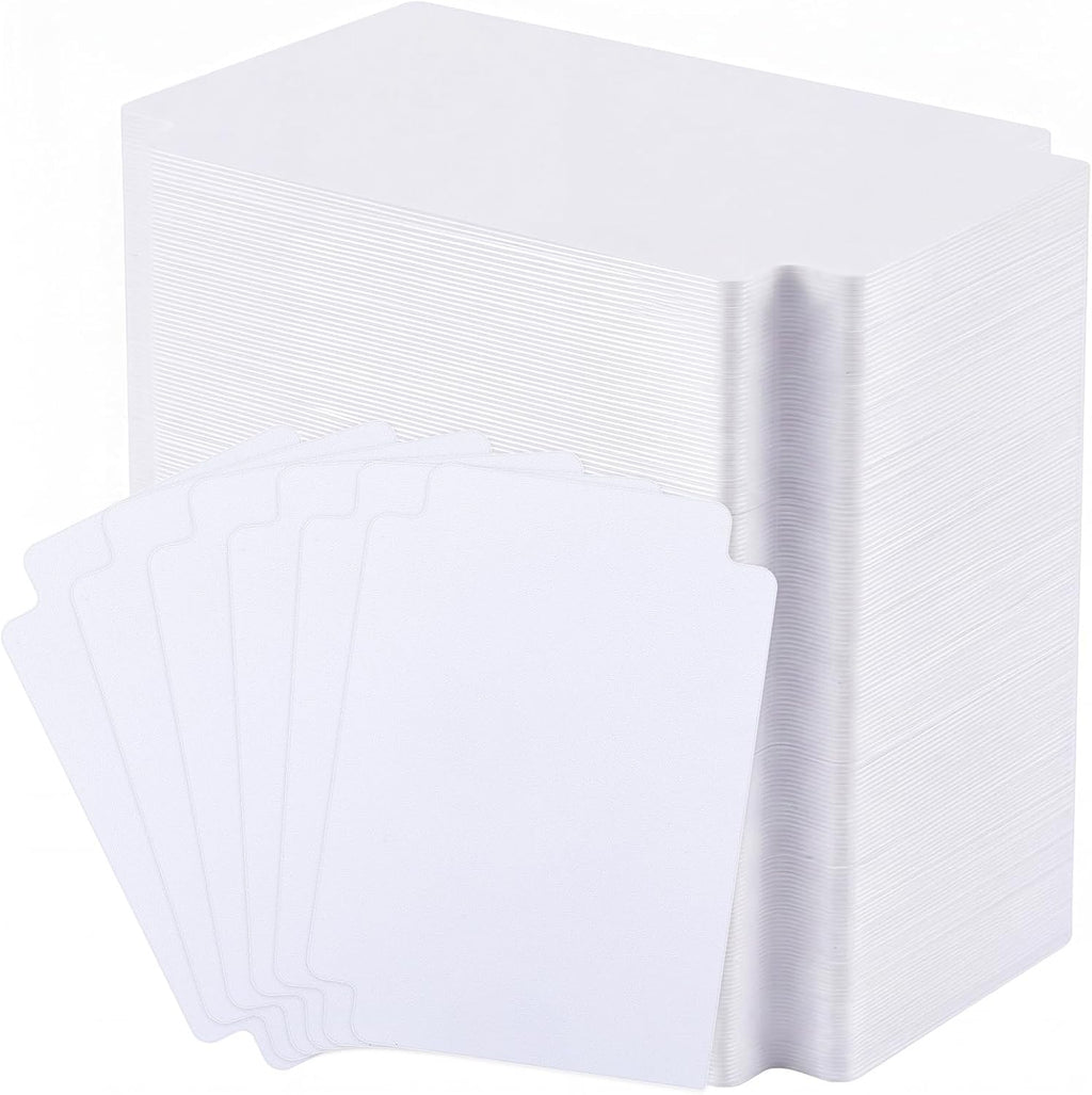 50 Pcs Card Dividers Plastic Tabs Compatible with TCG,Multicolor