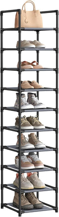 SONGMICS Shoe Rack, 10-Tier Shoe Shelf, Shoe Storage Organizer