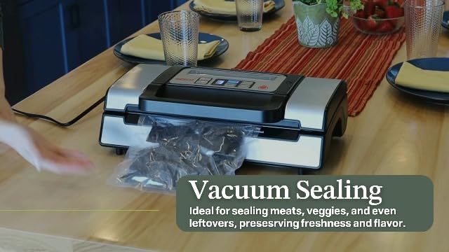 NESCO VS-04R Vacuum Sealer Rolls, 11-Inch
