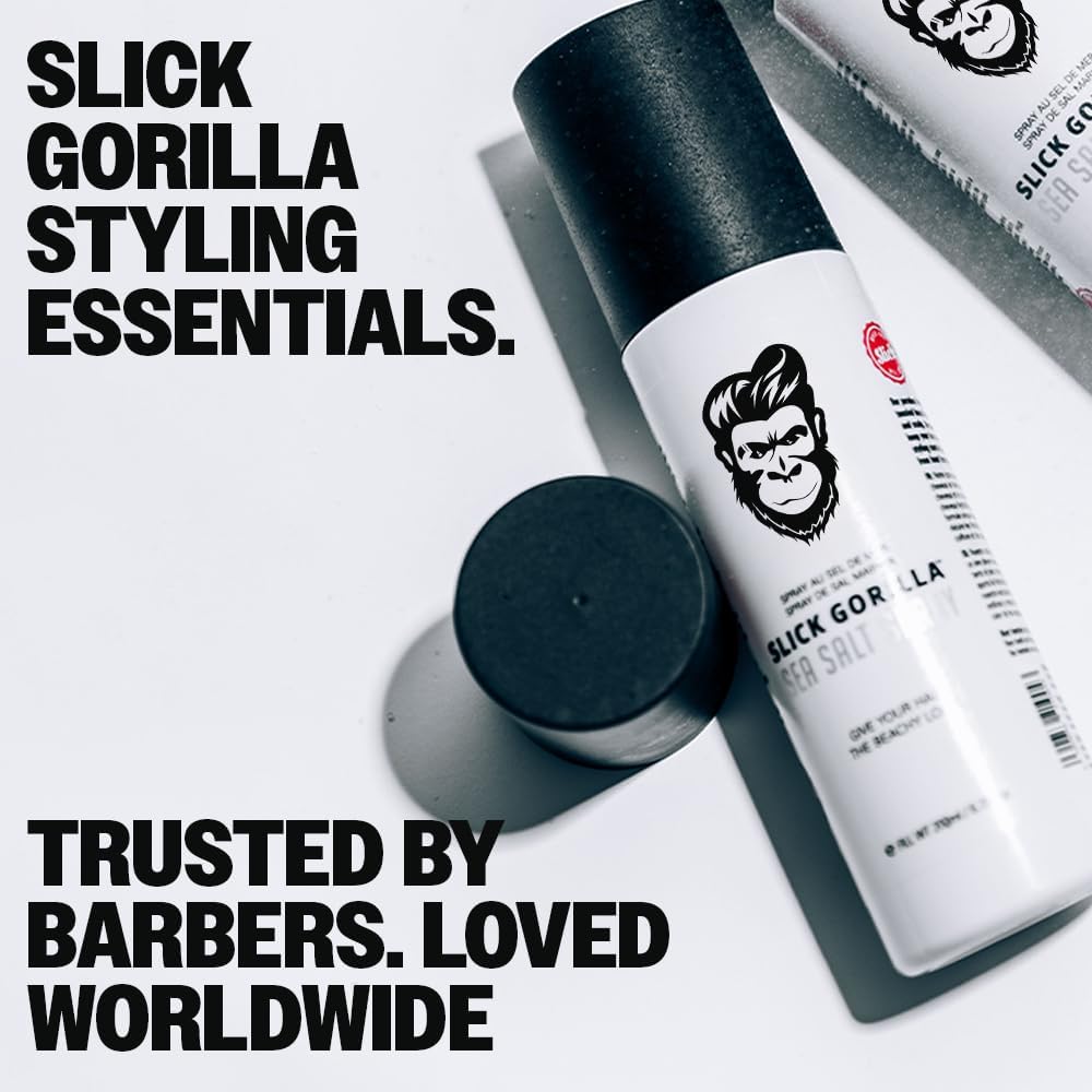 Slick Gorilla Sea Salt Spray for Men 6.76 fl oz, Matte Texture Spray