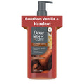 Dove Men Moisturizing Body Wash, Bourbon Vanilla + Hazelnut, 26 oz