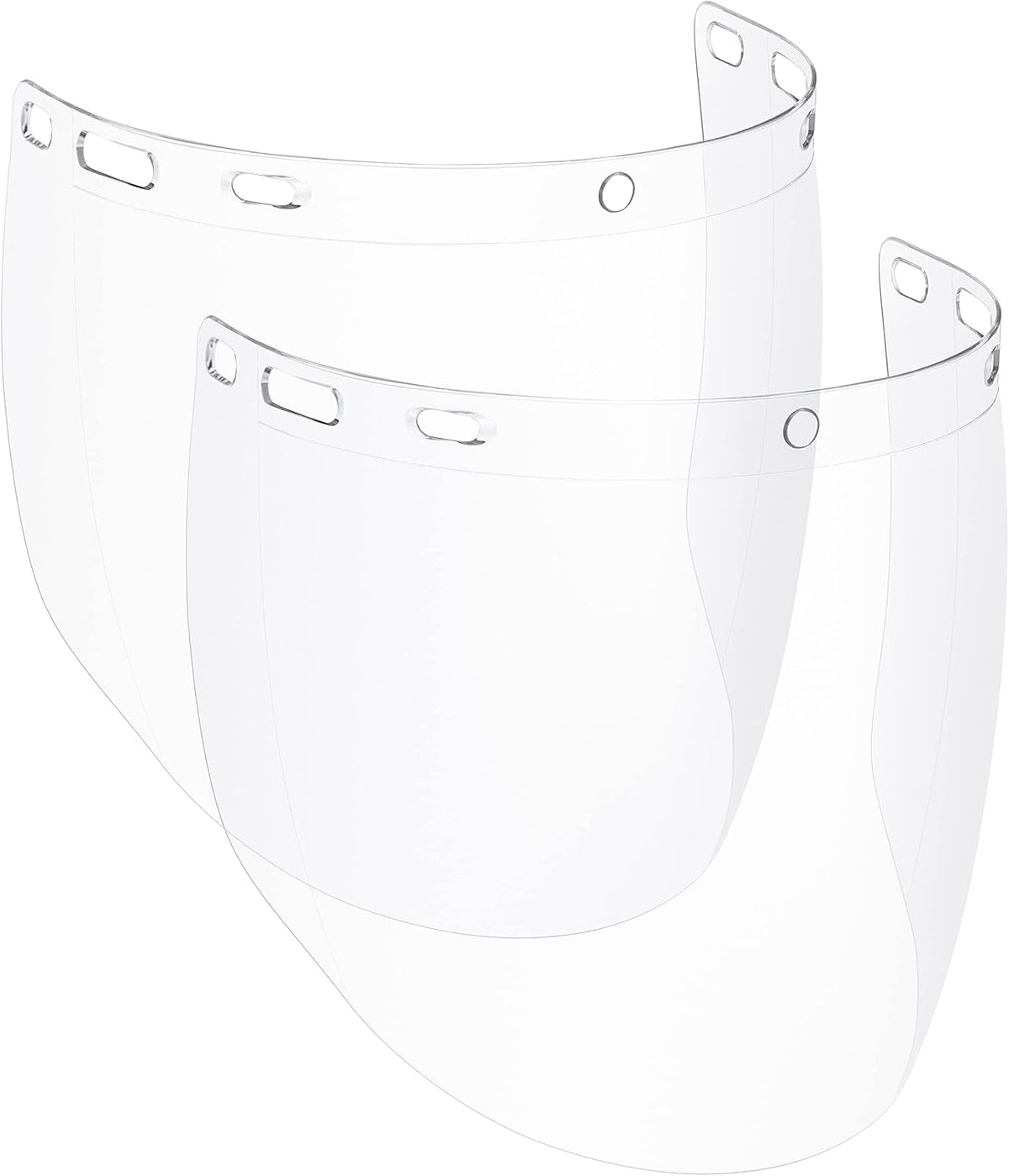 NoCry Premium Safety Face Shield for Grinding and Cutting — Clear Anti-Fog, Impact Resistant Visor and Adjustable Headgear — ANSI Z87.1 Certified for Industrial Use — Washable Sweatbands Included