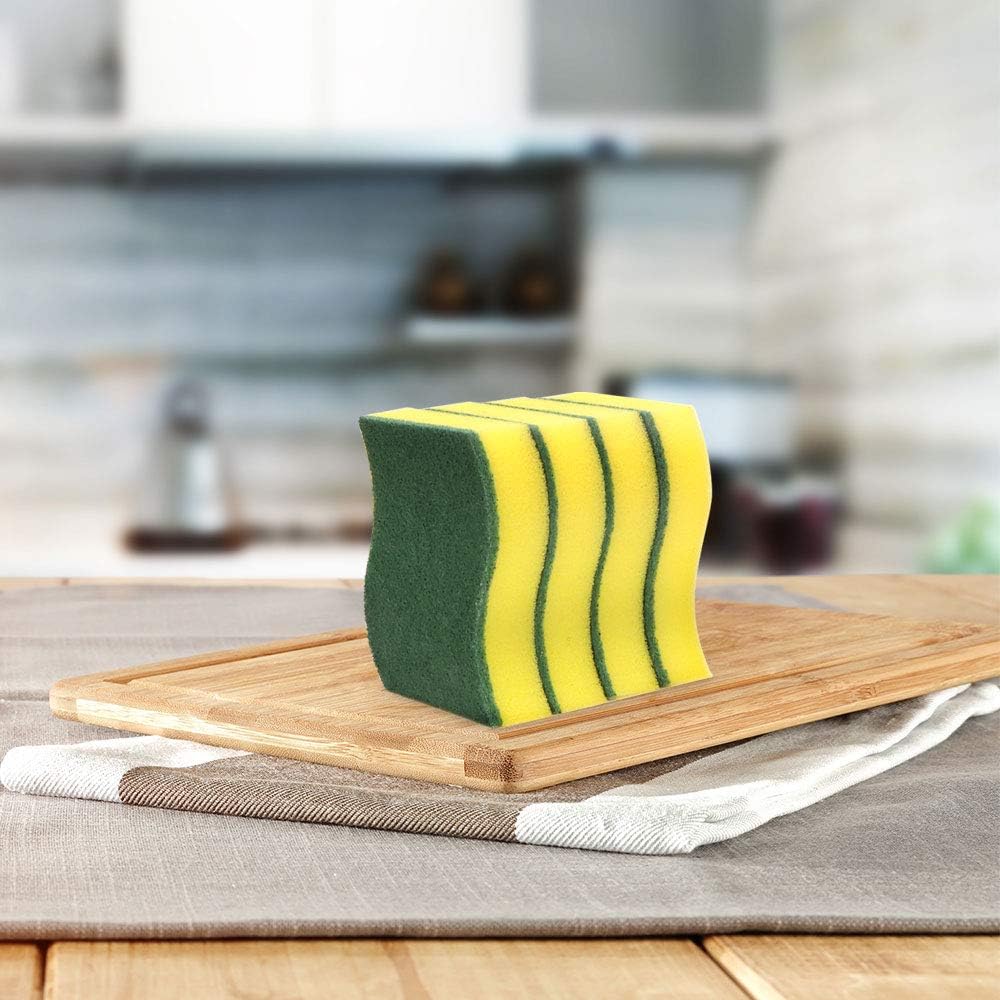 AIDEA Sponges Kitchen, 24-PK Heavy Duty Dish Sponges Kitchen, Scrub Sponges
