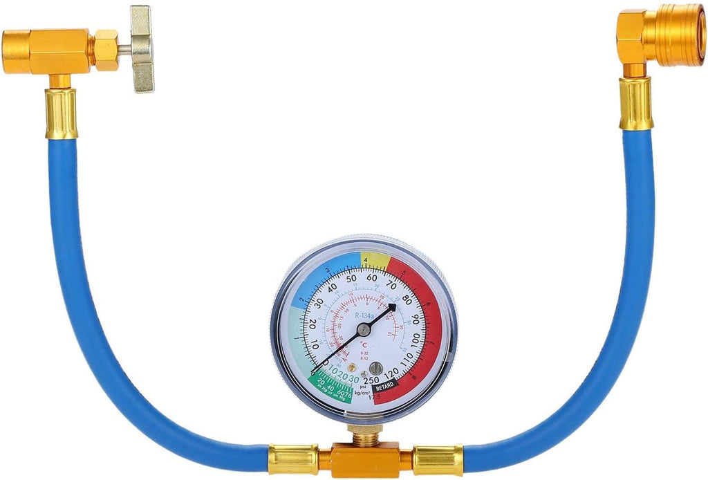 R134A R22 R12 AC Refrigerant Recharge Hose Kit