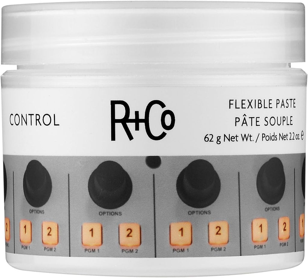 R+Co CONTROL Flexible Paste, 2.2 oz/62 G, Relative Paradise Scent