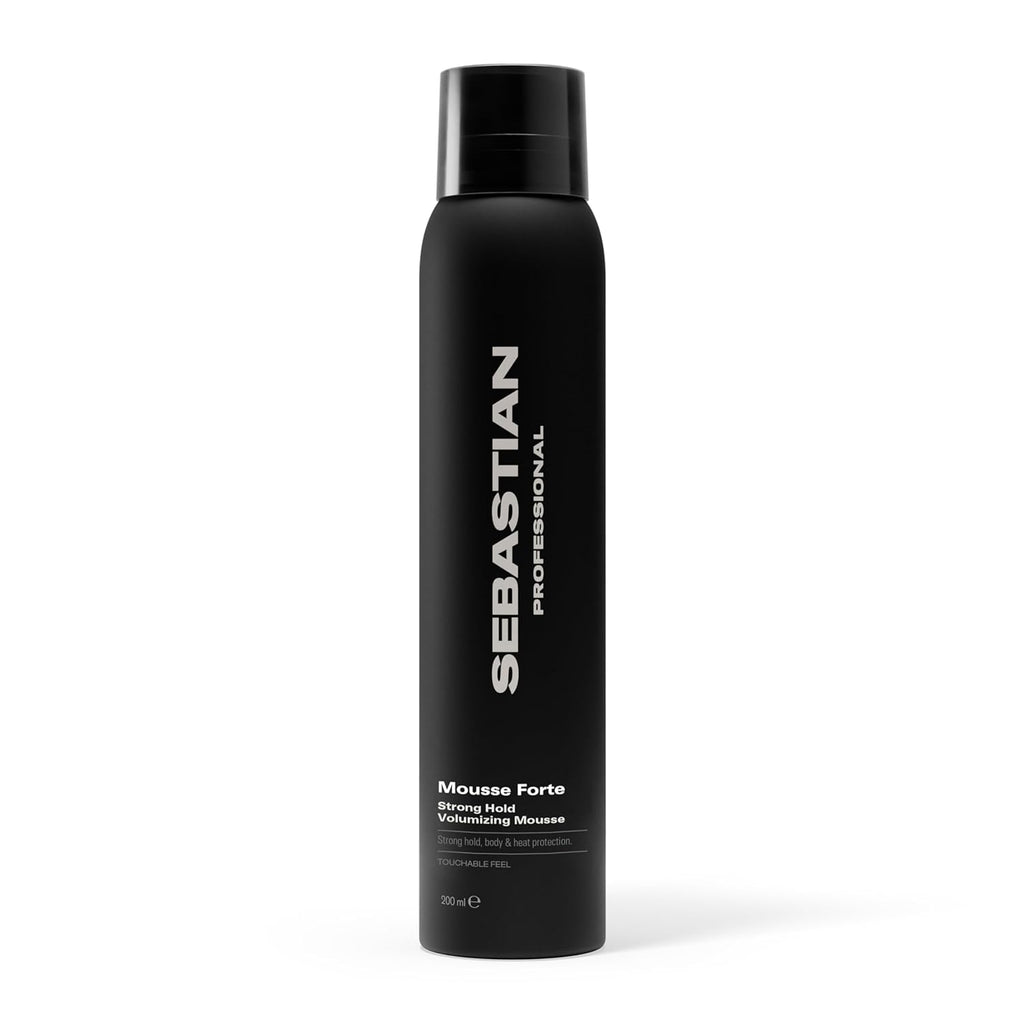 Sebastian Professional Mousse Forte | Strong-Hold Hair Styling Mousse