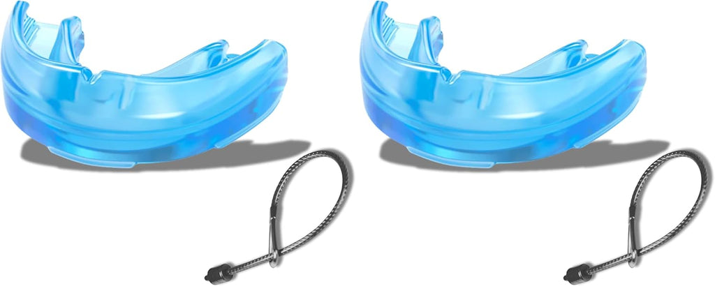 Shock Doctor Mouth Guard for Braces, Blue, Youth
