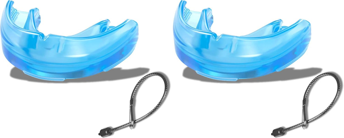 Shock Doctor Mouth Guard for Braces, Blue, Youth