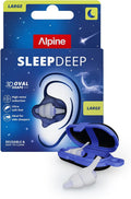 Alpine SleepDeep Reusable Earplugs for Sleeping | Earbuds for Side Sleepers