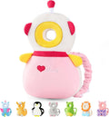 JunNeng Baby Head Protector Backpack for Walking Crawling, Pink Butterfly