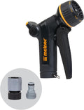 Melnor XT Metal 7-Pattern Hose Nozzle: Rear Trigger, Slip-Resistant Grip