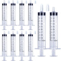 20ml Syringe for Liquid, Oral, Scientific Labs, Measurement, Dispensing, with Cap- 3 Pack 20ml Syringes
