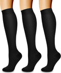 3 Pack Medical Compression Sock-Compression Sock For Women and Men Circulation -Best for Running,Nursing,Athletic Sports