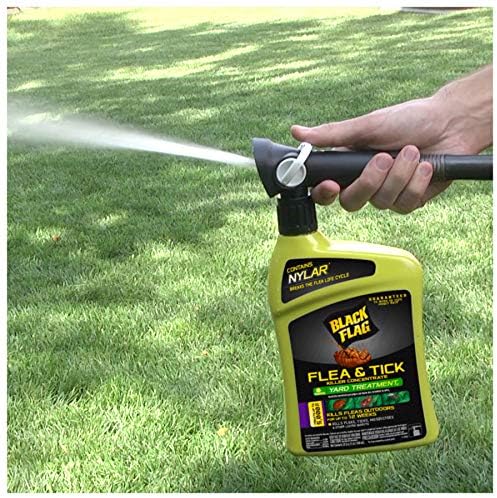 Black Flag Flea and Tick Killer Concentrate Yard Treatment, 32 Oz