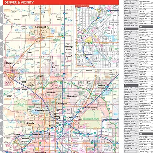 Rand McNally Easy to Read: Colorado State Map