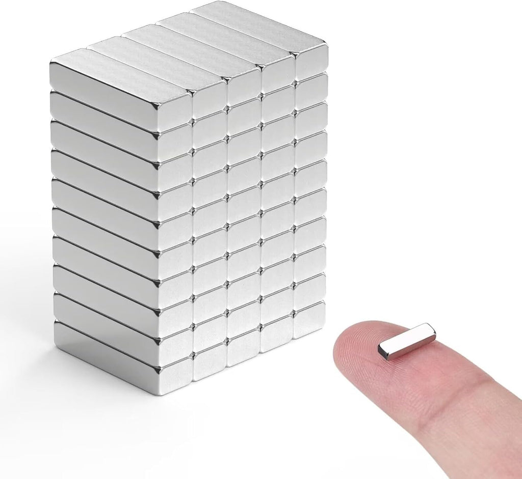 RHINOCATS 400Pcs Small Magnets, 4 Different Sizes Tiny Mini Magents, Multi-Use for Fridge, DIY, Office, Hobbies, Crafts and Science
