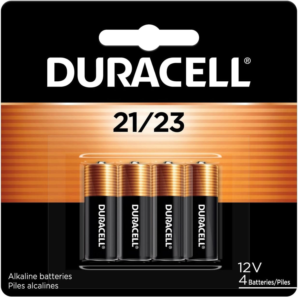 2pk Duracell MN21 Alkaline 12V Battery A23 MN21 23AF 23AE V23GA GP23A L1028
