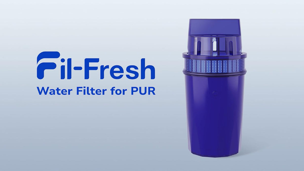 Fil-Fresh 4-Pack Water Filter Replacement for All PUR, PURPlus Water Pitchers and Dispensers, Replace PPF900Z, NSF Certified, Advanced Version