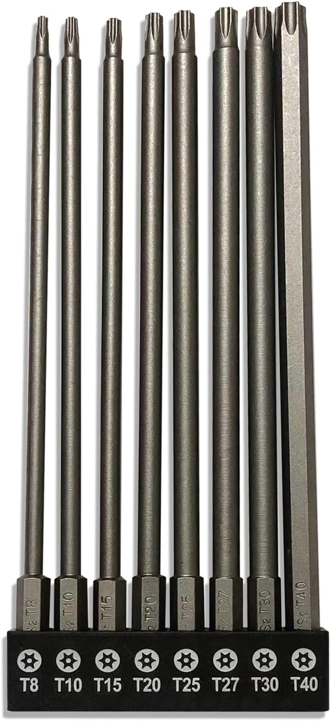 aiyun 11Piece Star Screwdriver Bit Set Shark Vacuum Security (75mm Length)