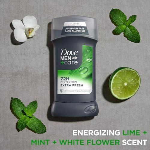 DOVE MEN Deodorant Stick for Men Extra Fresh 3 oz 4 Count