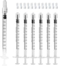 1mL Luer Lock Syringe (No Needle) - Sterile, Individually Wrapped - Pack of 30, Accurate Liquid Measurement, Leak-Proof Design