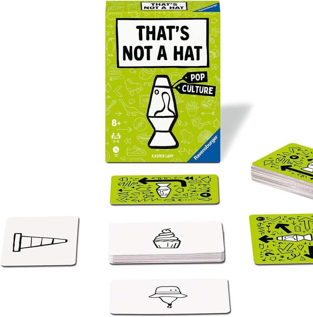 Ravensburger That's Not A Hat - Fun Bluffing & Memory Party Game for All Ages Components | Ideal for Family Gatherings | Great Replay Value | FSC-Certified Materials
