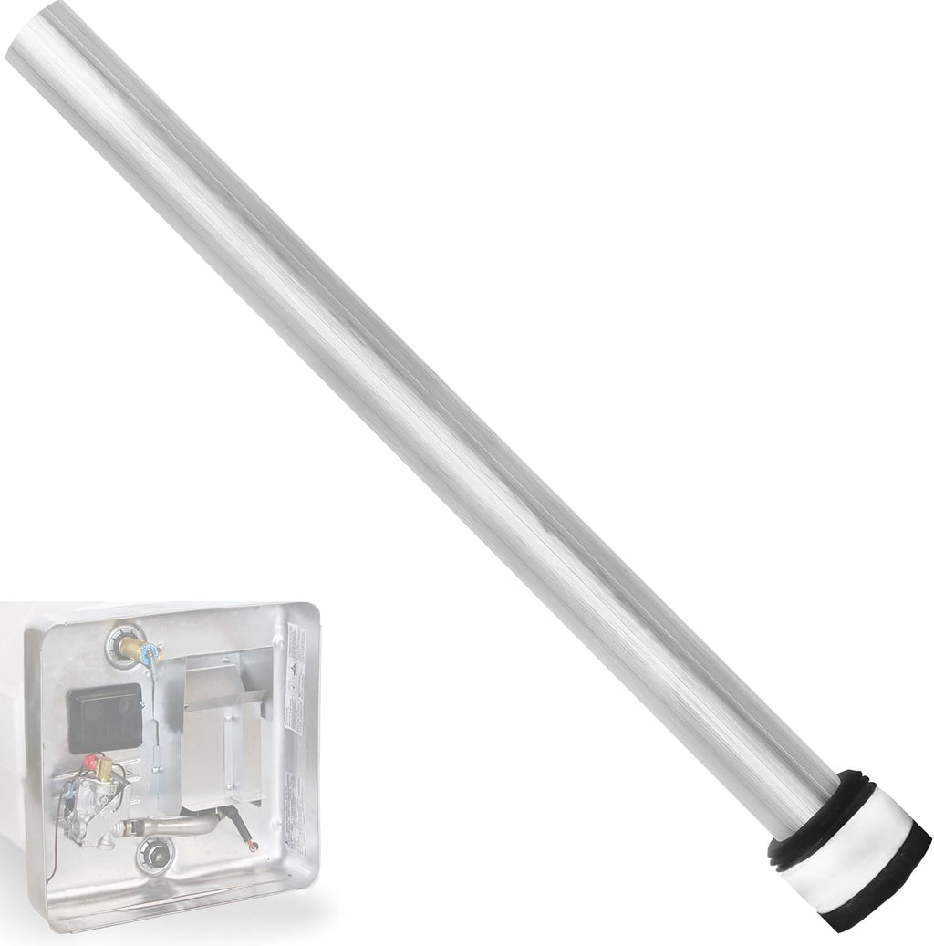 ONENESS 369 RV Water Heater Anode Rod 2-Pack, Black Nut 9.25”x3/4” NPT