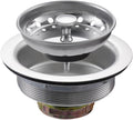 ZM Kitchen Sink Basket Strainer with Stopper, 3-1/2” Drain
