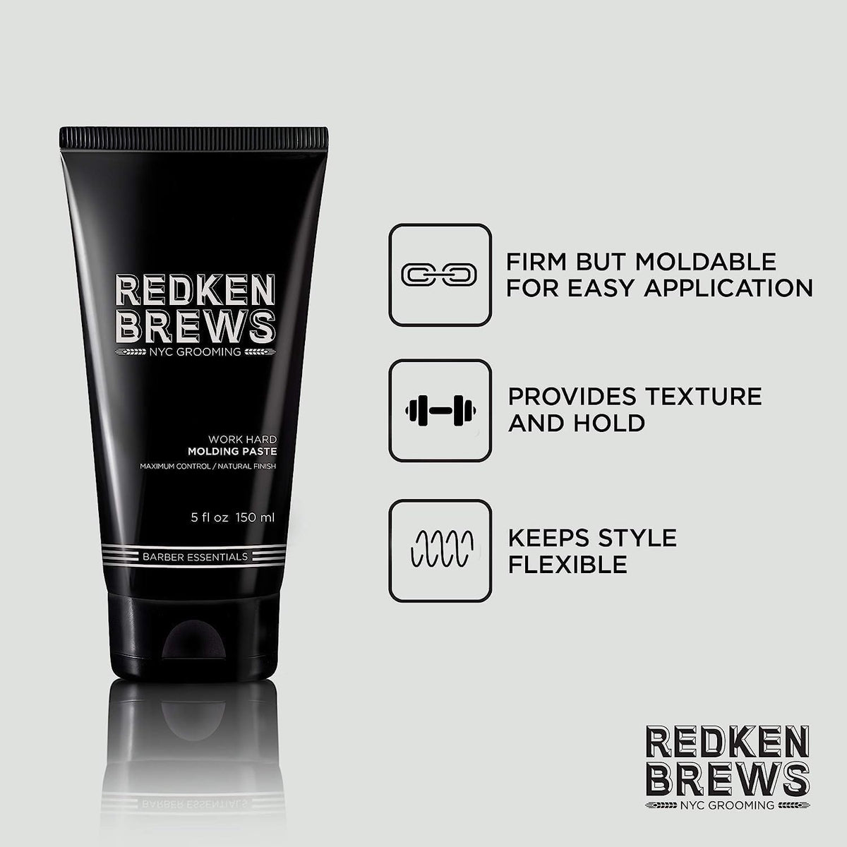 Redken Brews Molding Paste For Men – High Hold