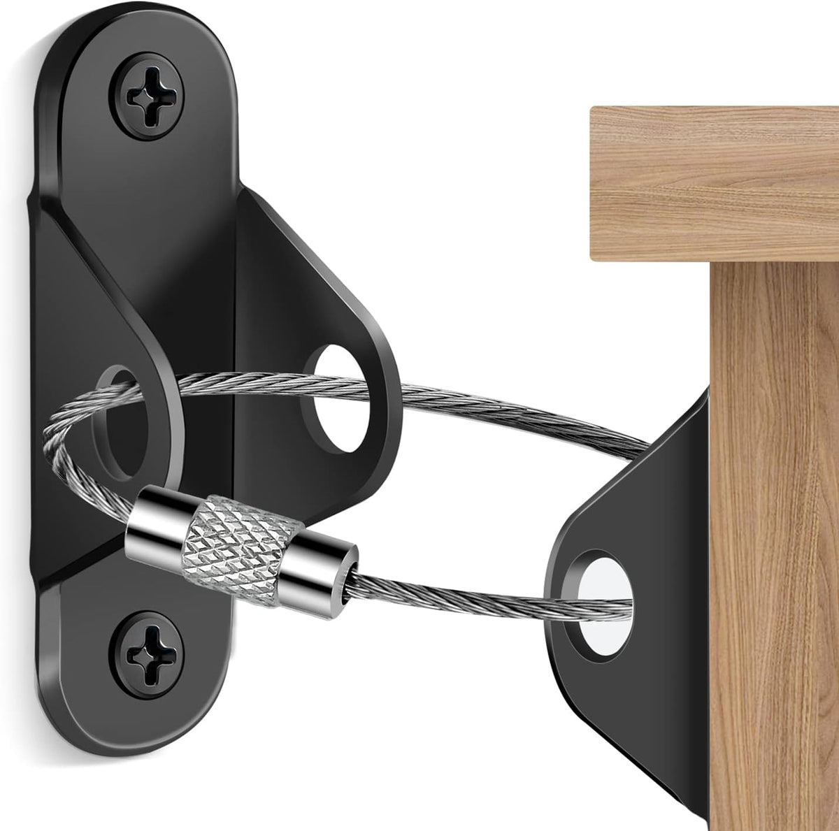 Ougourim Furniture Anchors 10 Pack, Anti Tip Kit for Baby Proofing