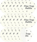Dichroma Flea Trap Sticky Pads Refills, 7.1" Refill Discs, 20 Pack