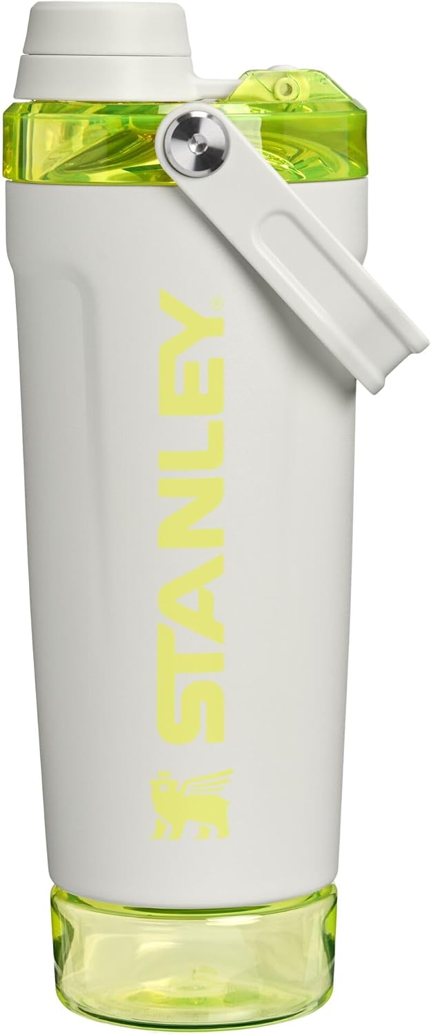 STANLEY Vitalize Shaker Bottle, 20 oz, Dried Pine