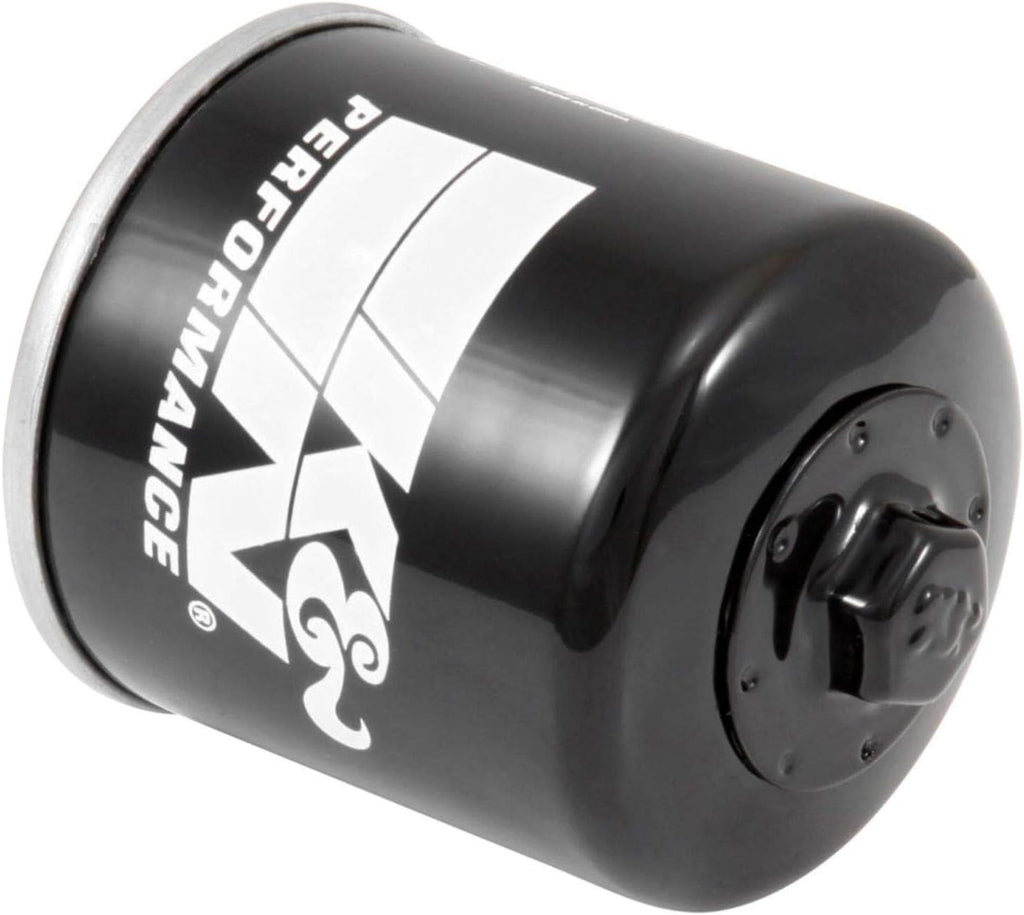 K&N Motorcycle Oil Filter: High Performance, Wrench Off Nut, KN-204-1