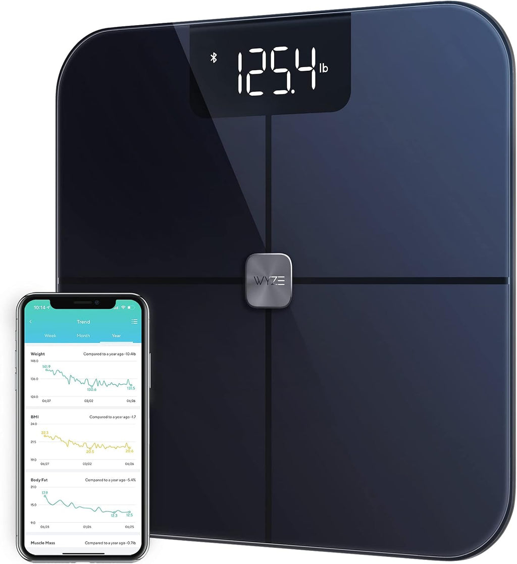 Wyze Smart Scale BodyScan with Handle, 8-Electrode Body Composition Scale