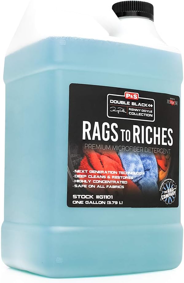 P & S PROFESSIONAL DETAIL PRODUCTS Rags to Riches Microfiber Detergent