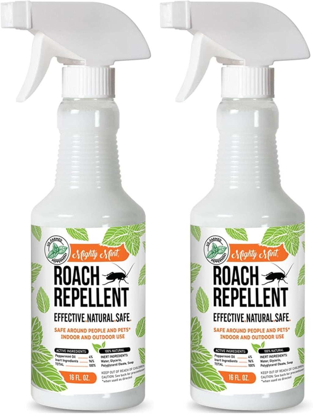 Mighty Mint Peppermint Oil Roach Repellent Spray, 16 oz