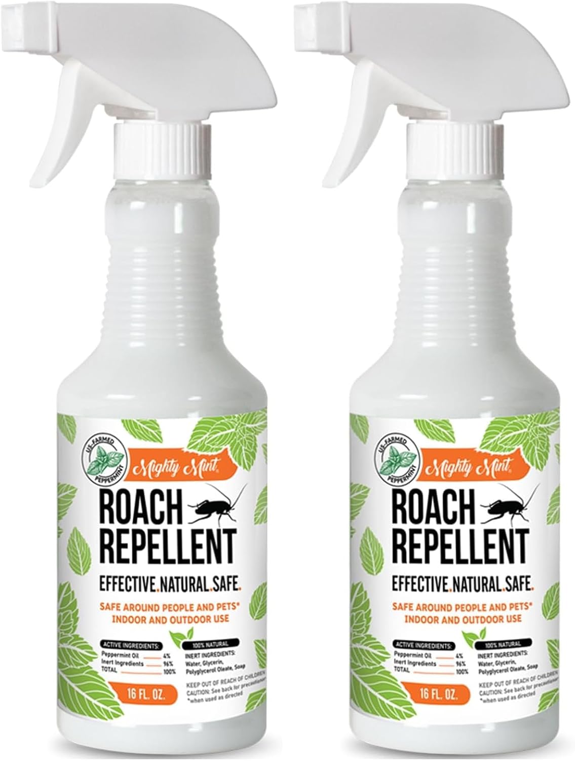 Mighty Mint Peppermint Oil Roach Repellent Spray, 16 oz
