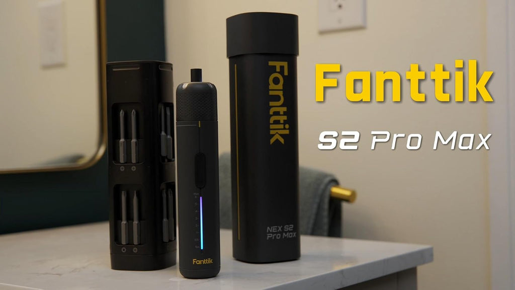 Fanttik S2 Pro Max Electric Screwdriver, Cordless Screwdriver Set