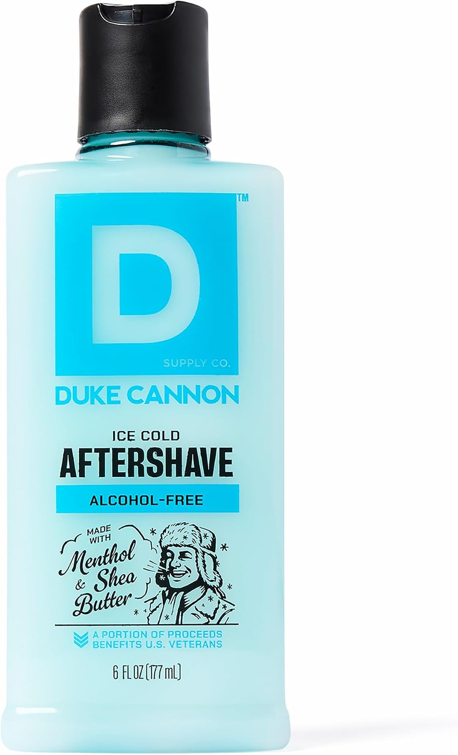 Duke Cannon Ice Cold Cooling After Shave Balm for Men - 6 fl oz
