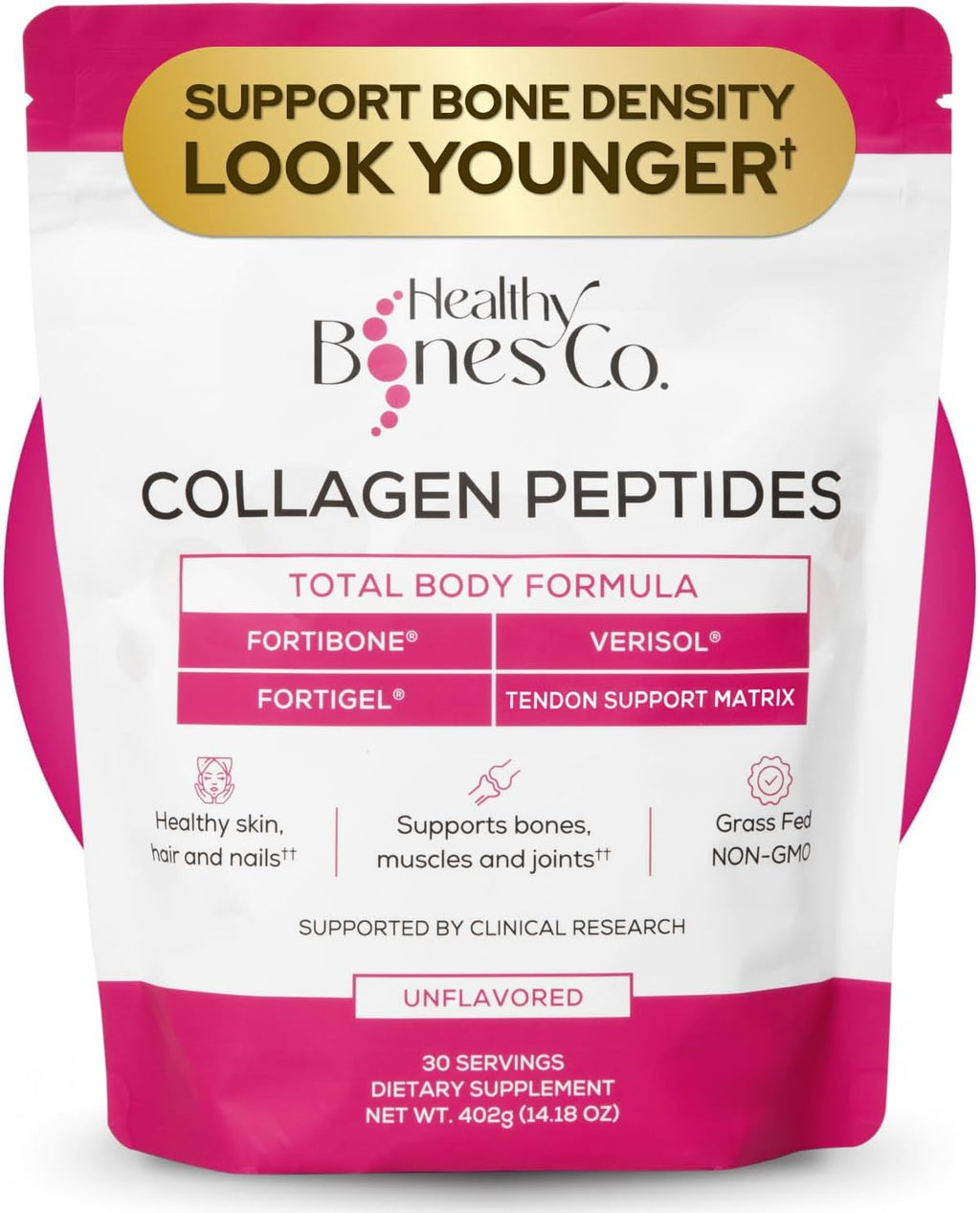 Collagen Peptides Powder, FORTIBONE®, FORTIGEL®, VERISOL®, Tendon Support