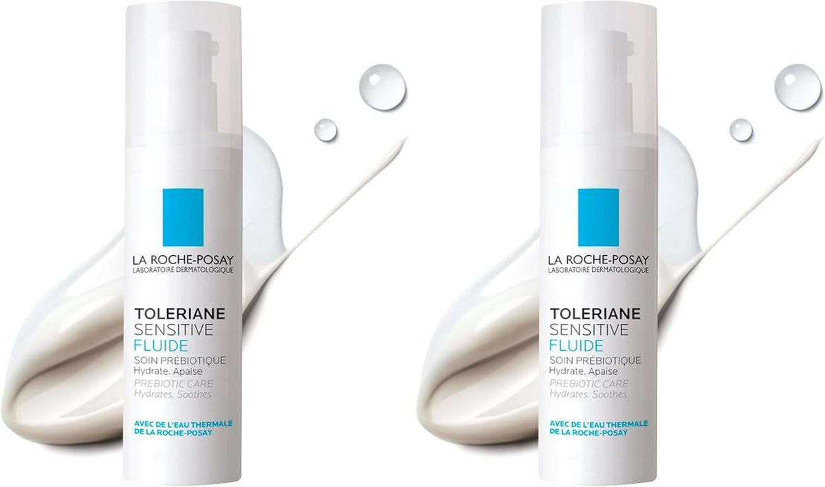 La Roche-Posay Toleriane Sensitive Fluide Face Moisturizer, with Glycerin