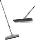 Walensee Carpet Rake, 2-in-1 Nylon Carpet Brush & Pet Hair Rake