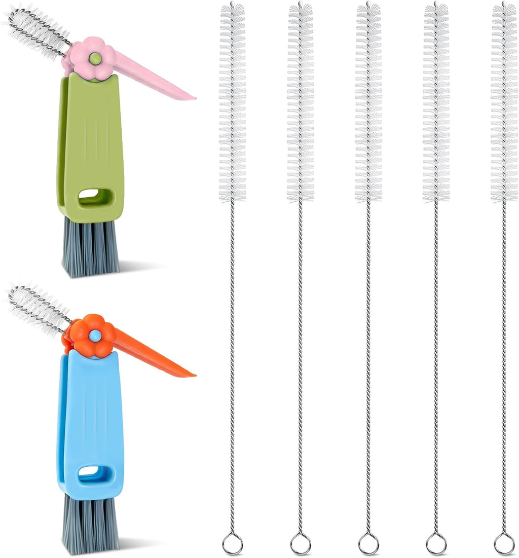 3-in-1 Lid Cleaning Brush Set, Multifunctional Bottle Cleaning Brush