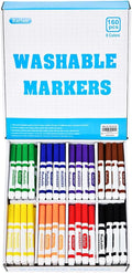 Rarlan Washable Markers Bulk for Kids, Bulk pack, 12 Colors, 240 Count