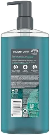 Dove Men Moisturizing Body Wash, Eucalyptus + Cedar Oil, 26oz