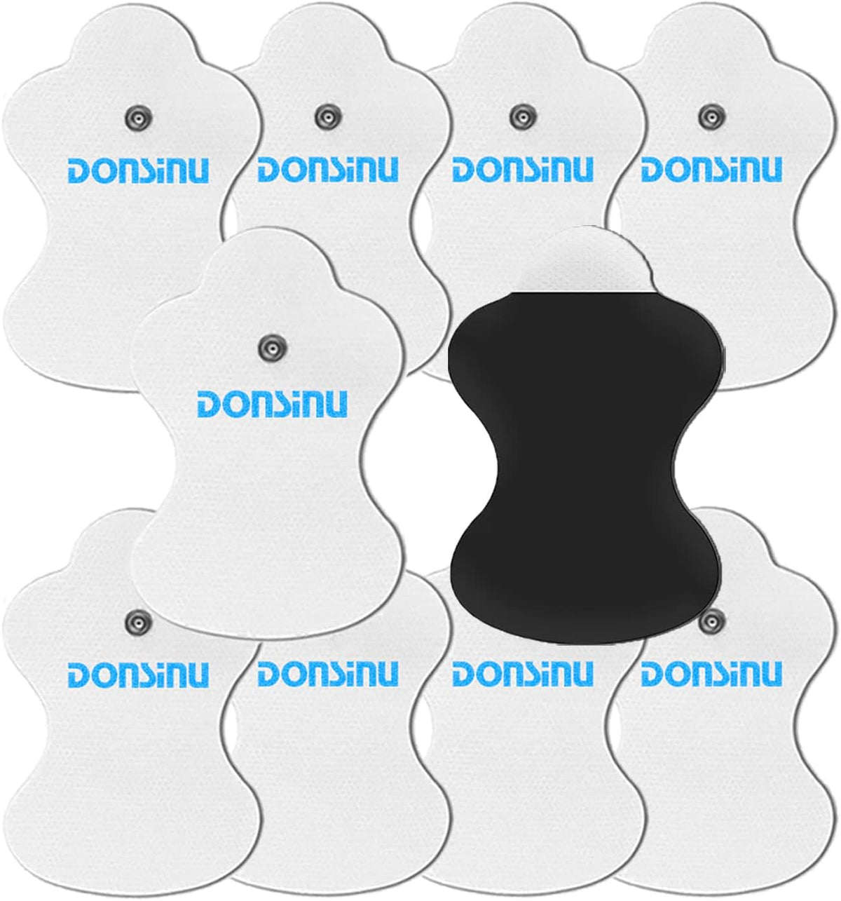 10 Pcs Durable Compatible with Omron Tens Unit Replacement Pads,5Pairs Replacement Electrodes Pad
