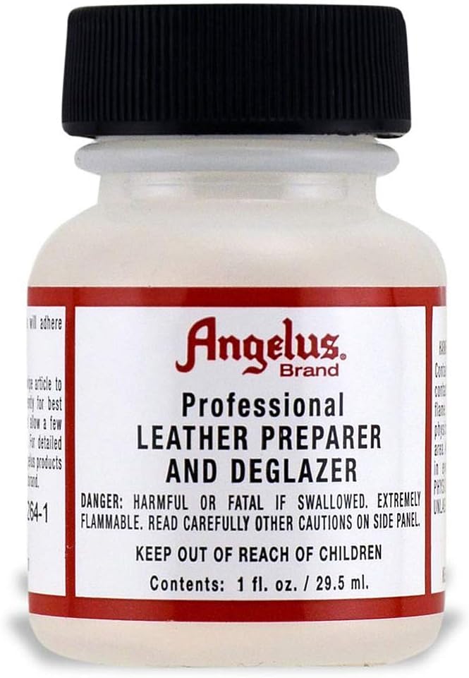 Angelus Leather Preparer Deglazer 5oz